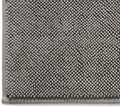 Amrapur Overseas 100-Percent Turkish Cotton Bath Rug Grey