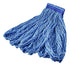 Rubbermaid Commercial Products-FGE23800BL00 Universal Headband Blend Mop, Blue, Looped Ends to Reduce Fraying