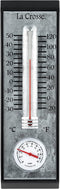 LaCrosse 204-1526 10 Inch Bi-Metal Thermometer and Hygrometer