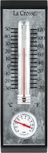 LaCrosse 204-1526 10 Inch Bi-Metal Thermometer and Hygrometer