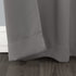 Sun Zero 53482 Easton Extra-Wide Blackout Sliding Patio Door Curtain Panel with Pull Wand, 100" x 84", Gray
