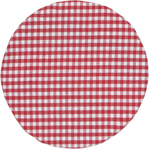 Now Designs Reusable Bowl Cover to Reduce Waste, Gingham - Large & Medium | Set of 2