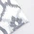 DriftAway Evelyn Ikat Fleur Floral Pattern Window Curtain Valance 52 Inch by 14 Inch Gray