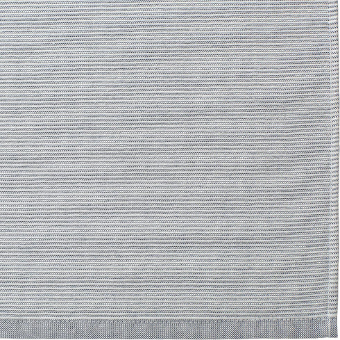 Amazon Brand Rivet Casual Striped 100% Cotton Bath Towel, Hand Towel, and Washcloth, Blue