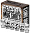 Mug Shots - 6 Piece Shot Glass Set of Famous Gangster Mugshots - Comes in a Colorful Gift Box