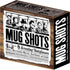 Mug Shots - 6 Piece Shot Glass Set of Famous Gangster Mugshots - Comes in a Colorful Gift Box