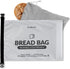 KindEarth - 2 Bread Bags, Reusable Bread Storage Keeper for Freezer, Extra Large Loaf Container, Organic Linen Cloth Cotton Bag, Gift Giver for Bread Maker, Keeps homemade Sourdough Bread Fresh