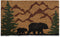 DII Animal Collection Natural Coir Doormat, 18x30, Bear Country
