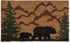 DII Animal Collection Natural Coir Doormat, 18x30, Bear Country