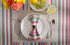 DII Summer Stripe Outdoor Tabletop Collection, Stain Resistant & Waterproof, 60" Round, Stripe