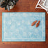 Brumlow Mills Beach and Ocean Area Rug for Living or Bedroom Carpet, Dining or Kitchen Rug, Deck, Patio or Home Decor, 3'4" x 5', Aqua Blue Seas the Day Seashells