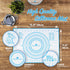 Dumpling Maker Press Set of 3 Molds BONUS Pastry Mat, Empanada Press for Cooking Pierogi Ravioli Turnover Wrappers, Stainless Steel Dumpling Mould - Pack of 3 Sizes with Silicone Dough Mat