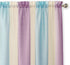 Achim Home Furnishings SPPN84LI06 Spectrum Rod Pocket Window Curtain Panel, 50" x 84", Lilac/Turquoise
