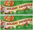 (Set/2) Jelly Belly Christmas Holiday Favorite Flavored Candy Beans Gift Box