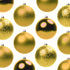 Festive, Shatterproof Ornaments Variety 20 Pack. 2.4 in Matte, Shiny, Sequin and Glitter Bulk Plastic Christmas Holiday Balls and Hooks. DIY W/ Fun Yellow Baubles for Xmas Trees, Wreaths or Garlands