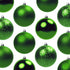 Festive, Shatterproof Ornaments Variety 20 Pack. 2.4 in Matte, Shiny, Sequin and Glitter Bulk Plastic Christmas Holiday Ball and Hook Set. DIY W/ Fun Green Baubles for Xmas Trees, Wreaths or Garlands