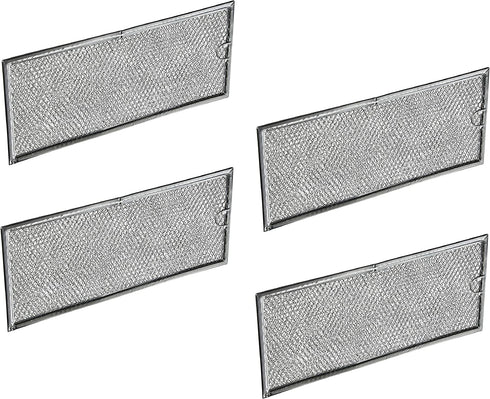 Nispira air grease microwave filter compatible with Samsung DE63-00196A, 4 packs