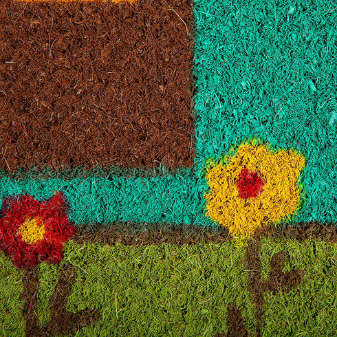 DII Natural Coir Doormat, Home Sweet Home Mat, 18x30, Camper