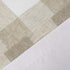 DriftAway Buffalo Check Woven Plaid Pattern Lined Blackout Thermal Insulated Energy Saving Rod Pocket Window Curtain Valance 52 Inch by 18 Inch Taupe