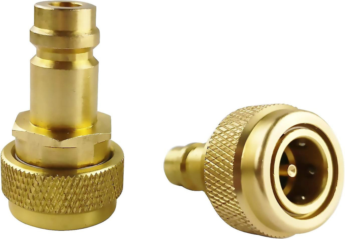 Quick Adapter Adjustable High and Low Side Connection R134a Quick ...