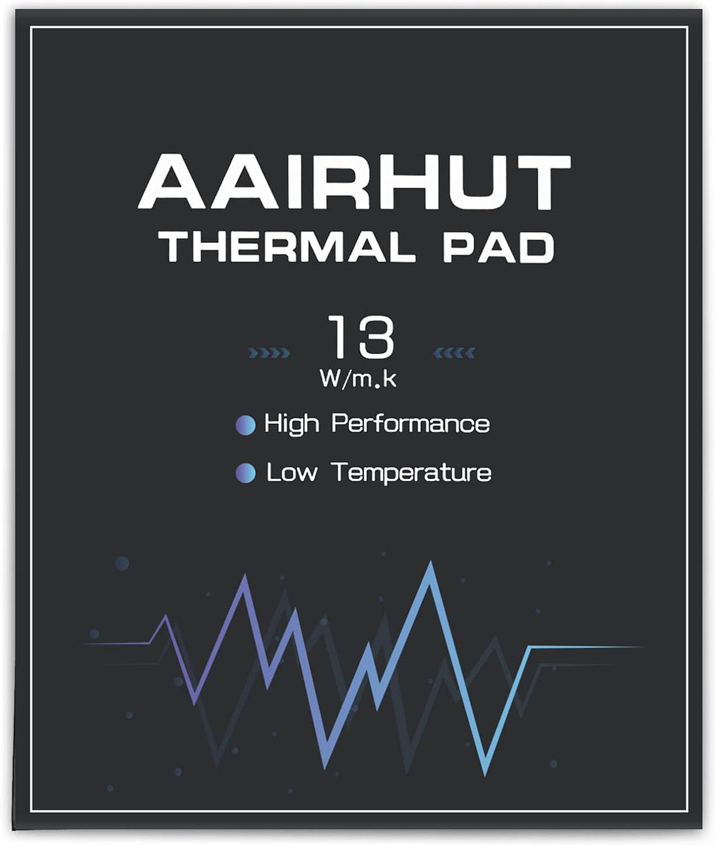 Thermal Pad 13W/mK, 120x120x1mm Silicone Cooling Pad GPU CPU Non ...