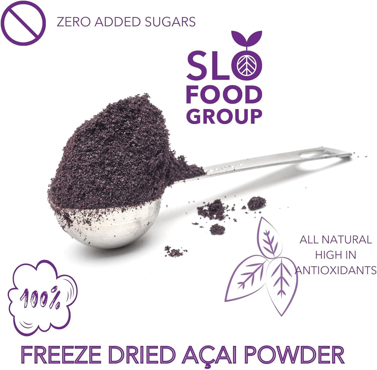 Slofoodgroup Freeze Dried Açaí Powder - Pure Acai Powder from Brazil ...