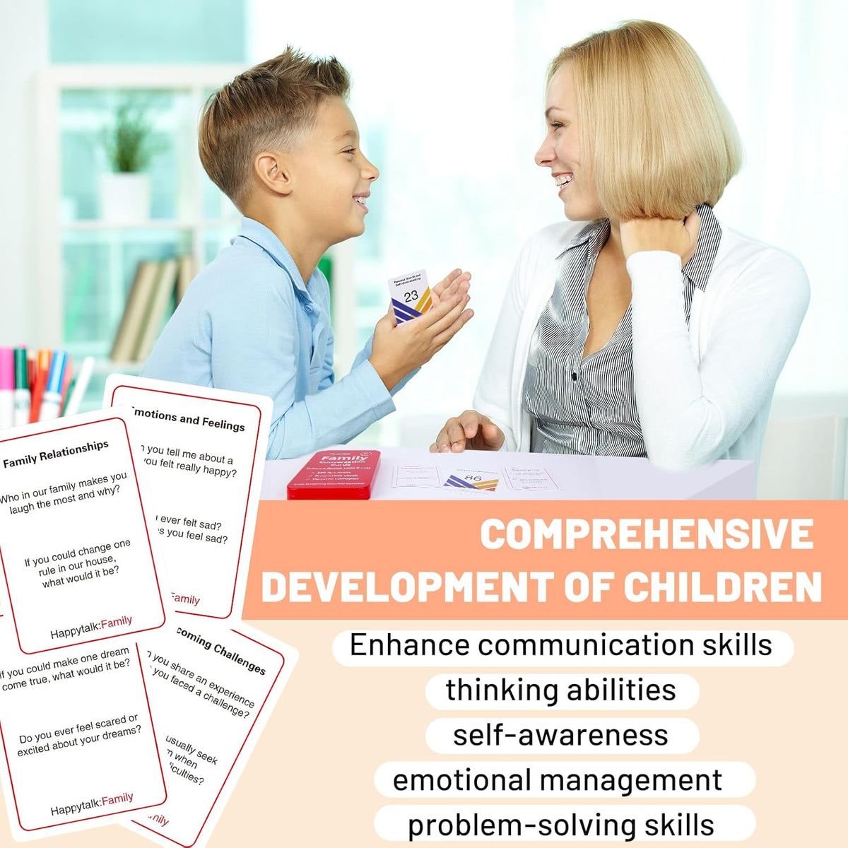 Conversation Cards for Kids - 200 Engaging Questions in Family ...