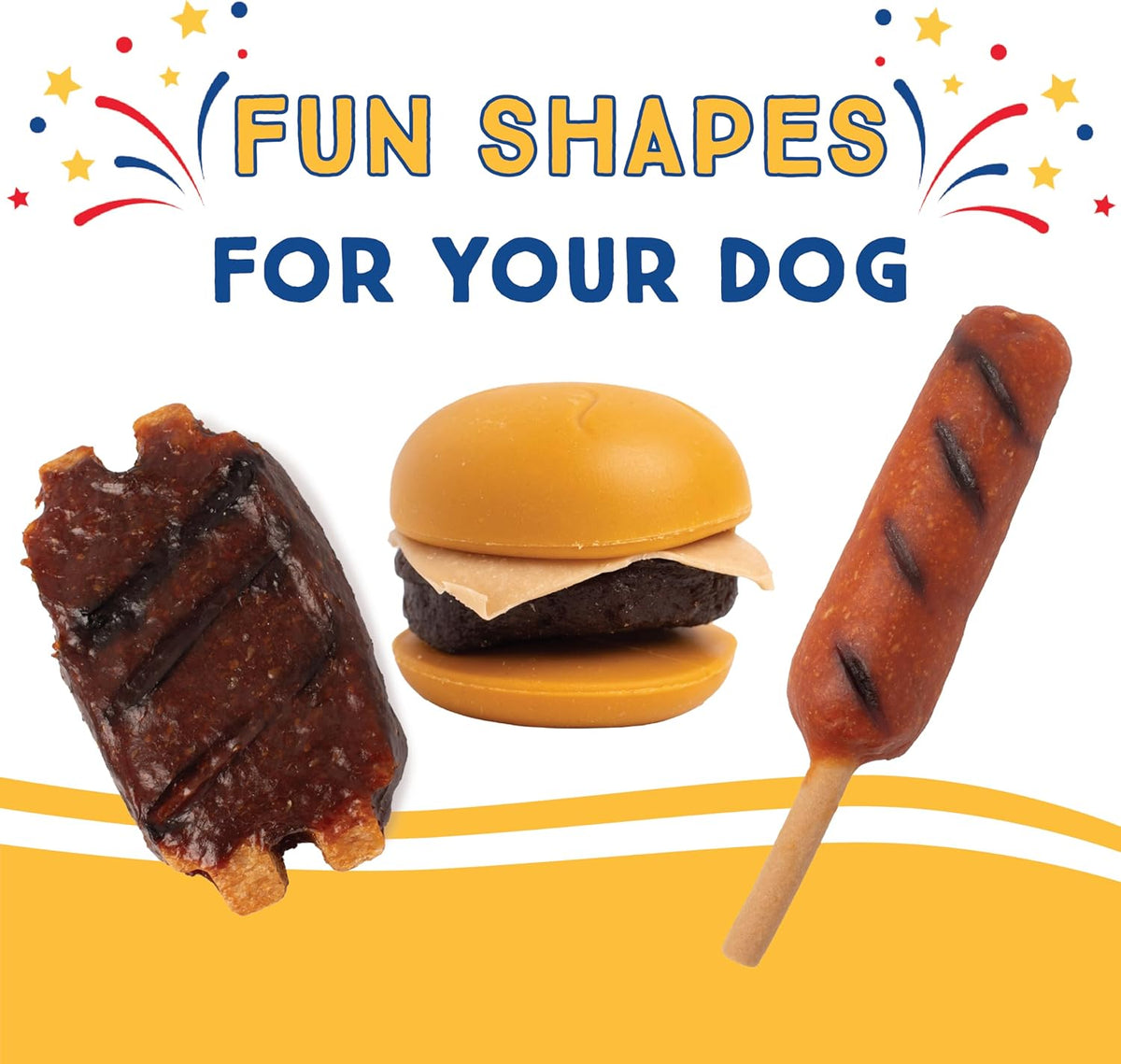 Ultra Chewy BBQ Ribs: Long-Lasting Treats for Large and Small Breeds ...