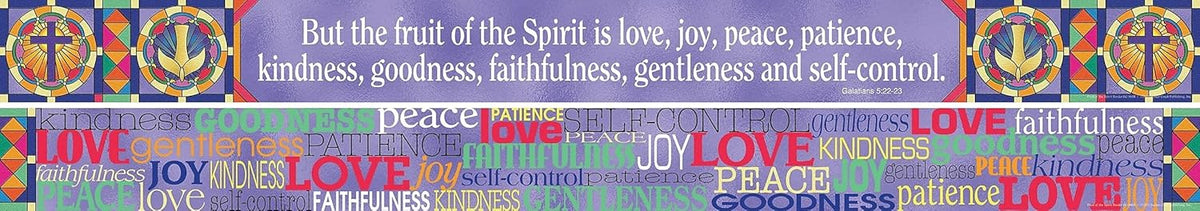 Barker Creek Double-Sided Spiritual Border with Inspirational Verse ...